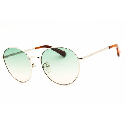 Longchamp Women's Sunglasses - Round Shape Gold Metal Full Rim Frame | LO101S 711 ,