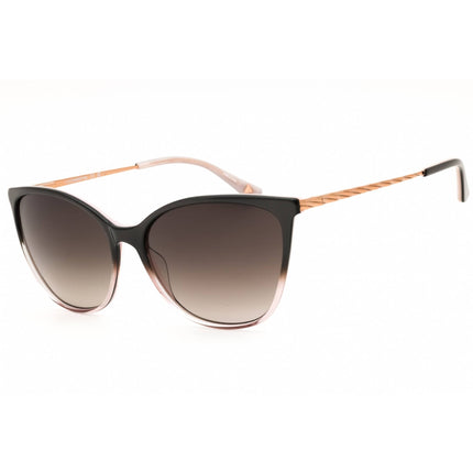 Liz Claiborne Women's Sunglasses - Cat Eye Shape Grey/Pink Plastic Frame | L 586/S HAQ ,
