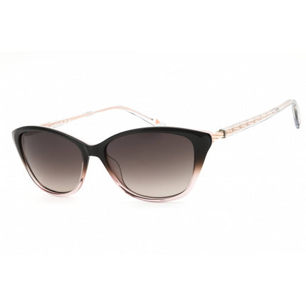 Liz Claiborne Women's Sunglasses - Cat Eye Dark Grey Plastic Frame | L 587/S 0HAQ 9O ,