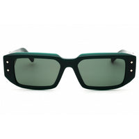 MCM Women's Sunglasses - Dark Green Acetate Rectangular Full Rim Frame | MW0013 96N ,