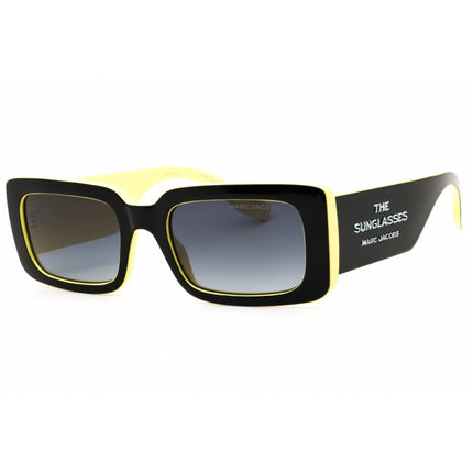 Marc Jacobs Unisex Sunglasses - Black/Yellow Plastic Full Rim Frame | 804/S 071C 9O ,