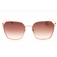 Marc Jacobs Women's Sunglasses - Rectangular Gold/Pink Metal Frame | 729/S 0EYR HA ,