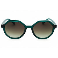 Moschino Love Women's Sunglasses - Green Plastic Full Rim Frame | MOL076/S 01ED HA ,