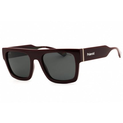 Polaroid Core Men's Sunglasses - Burgundy Rectangular Frame | PLD 6224/S/X 0LHF M9 ,