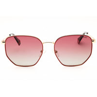 Polaroid Core Women's Sunglasses - Gold/Pink Metal Oval Frame | PLD 6214/S/X EYR ,