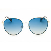 Polaroid Core Unisex Sunglasses - Gold/Blue Metal Round Frame | PLD 6215/S/X LKS ,