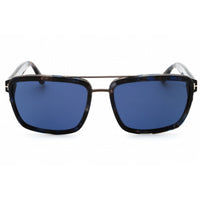 Tom Ford Men's Sunglasses - Blue Havana Acetate Full Rim Frame | FT0780 55V ,
