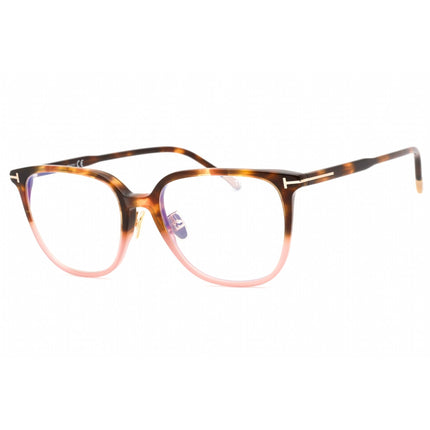 Tom Ford Women's Eyeglasses - Havana/Pink Acetate Full Rim Frame | FT5778-D-B 055 ,