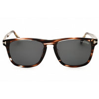 Tom Ford Men's Sunglasses - Havana Acetate Full Rim Rectangular Frame | FT0930-F 56A ,