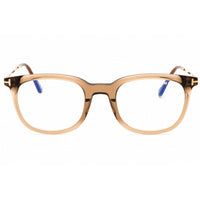 Tom Ford Men's Eyeglasses - Shiny Light Brown Acetate Full Rim Frame | FT5904-B 045 ,