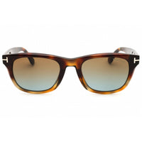 Tom Ford Men's Sunglasses - Havana Acetate Full Rim Rectangular Frame | FT1076 56B ,