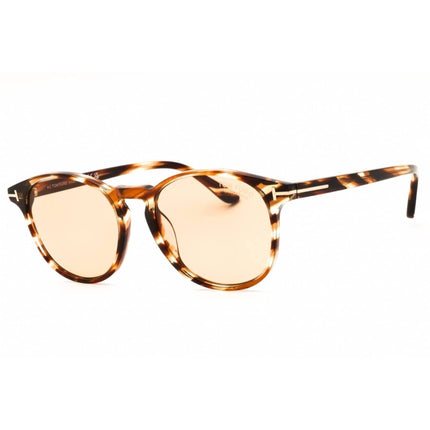 Tom Ford Men's Sunglasses - Brown Havana Acetate Full Rim Oval Frame | FT1097 55E ,