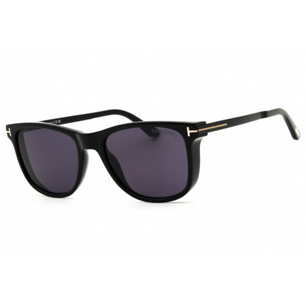 Tom Ford Men's Sunglasses - Shiny Black Full Rim Rectangular Frame | FT1104 01A ,