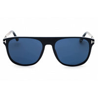 Tom Ford Men's Sunglasses - Shiny Blue Full Rim Rectangular Frame | FT1105 90V ,