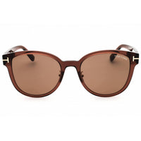 Tom Ford Women's Sunglasses - Brown Acetate Full Rim Oval Shape Frame | FT1137-K 48E ,