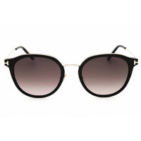Tom Ford Women's Sunglasses - Shiny Black Full Rim Oval Shape Frame | FT1143-K 01F ,