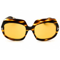 Tom Ford Women's Sunglasses - Dark Havana Acetate Full Rim Shape Frame | FT1155 52E ,