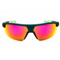 Under Armour Men's Sunglasses - Teal Plastic Wraparound Frame | UA Driven/G 07NT 34 ,