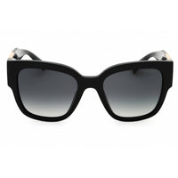 Versace Women's Sunglasses - Black/Gold Acetate Rectangular Frame | 0VE4437U GB1/T3 ,