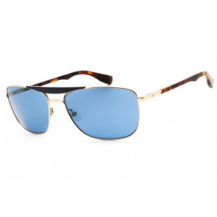 Web Men's Sunglasses - Rectangular Shape Gold Metal Full Rim Frame | WE0274 32V ,
