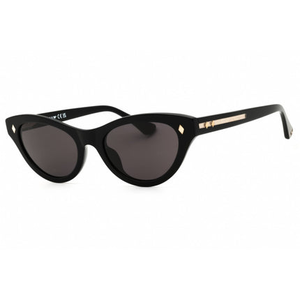 Web Women's Sunglasses - Cat Eye Shiny Black Acetate Full Rim Frame | WE0330 01A ,