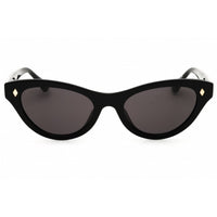 Web Women's Sunglasses - Cat Eye Shiny Black Acetate Full Rim Frame | WE0330 01A ,