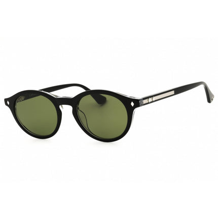 Web Men's Sunglasses - Oval Shape Black Acetate Full Rim Frame | WE0337 03N ,