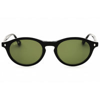 Web Men's Sunglasses - Oval Shape Black Acetate Full Rim Frame | WE0337 03N ,