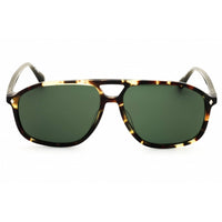 Web Men's Sunglasses - Rectangular Shape Havana Acetate Full Rim Frame | WE0338 55N ,