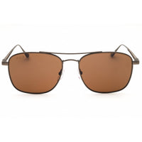Web Men's Sunglasses - Rectangular Shape Matte Gunmetal Titanium Frame | WE0341 09J ,