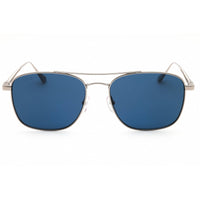 Web Men's Sunglasses - Shiny Light Ruthenium Titanium Full Rim Frame | WE0341 14V ,