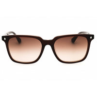 Web Unisex Sunglasses - Rectangular Dark Brown Acetate Full Rim Frame | WE0348 50F ,