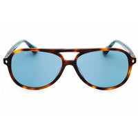 Web Men's Sunglasses - Aviator Shape Havana Acetate Full Rim Frame | WE0368 56V ,