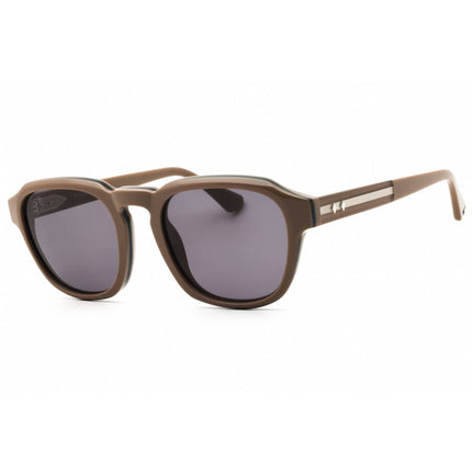 Web Men's Sunglasses - Round Shape Beige Acetate Full Rim Frame | WE0370 59A ,