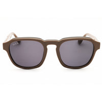 Web Men's Sunglasses - Round Shape Beige Acetate Full Rim Frame | WE0370 59A ,