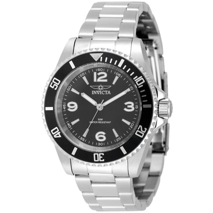 Invicta Men's Watch - Specialty Quartz Black Dial Stainless Steel Bracelet | 49335 ,