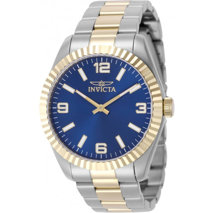 Invicta Men's Watch - Specialty Quartz Blue Dial Two Tone Steel Bracelet | 49678 ,