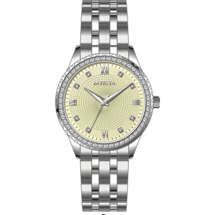 Invicta Men's Watch - Specialty White Dial Silver Steel Bracelet Crystal | 69217 ,