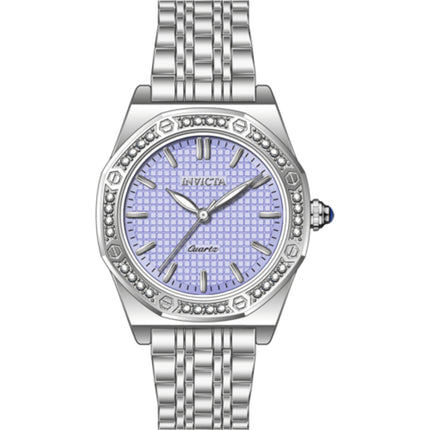 Invicta Women's Watch - Wildflower Purple Copper Dial Silver Steel Bracelet | 69373 ,