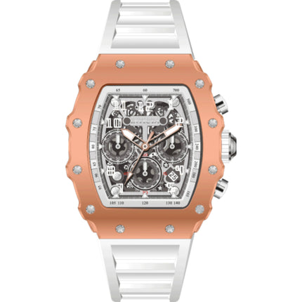 Invicta Men's Watch - Invicta Racing Chronograph Skeleton Dial Rubber Strap | 69702 ,