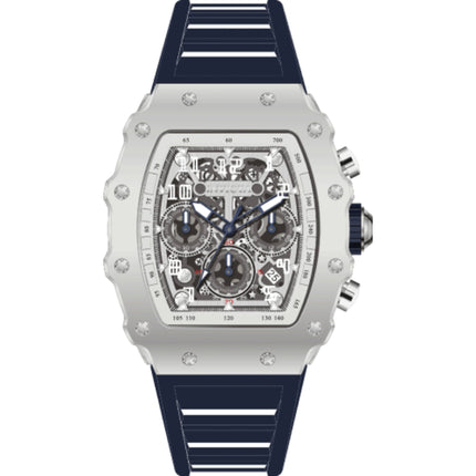 Invicta Men's Watch - Invicta Racing Chronograph Skeleton Dial Blue Strap | 69703 ,