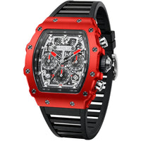 Invicta Men's Watch - Invicta Racing Chronograph Skeleton Dial Black Strap | 69710 ,