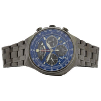 Citizen Men's Watch - Promaster Eco-Drive Blue Dial Black Bracelet | AV0097-51L ,