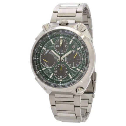 Citizen Men's Watch - Promaster Tsuno Chronograph Racer Silver Bracelet | AV0081-51X ,