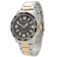 Citizen Men's Watch - Eco-Drive Black Dial Two Tone Stainless Steel | AW1706-52E ,