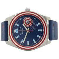 Citizen Men's Watch - Marvel Captain America Soars Eco-Drive Blue Strap | AW1796-09W ,