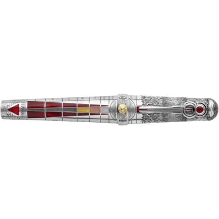 Montegrappa Rollerball Pen - Alchemist Fire Element Sterling Silver Body | ISAKNRSF ,