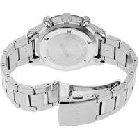 Seiko Men's Watch - Quartz Chronograph Blue Dial Stainless Steel Bracelet | SSB445P1 ,