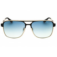 BMW Men's Sunglasses - Gold/Black Titanium Navigator Full Rim Frame | BW0069-H 32P ,