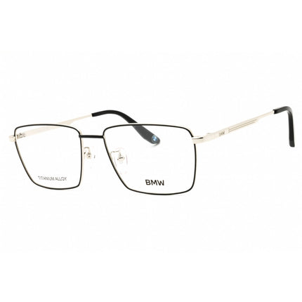 BMW Men's Eyeglasses - Matte Black Titanium Square Full Rim Frame | BW5079-H 002 ,